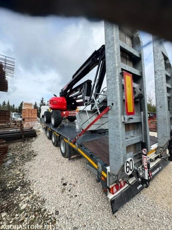 REMORQUE PORTE ENGIN 3 ESSIEUX CENTRAUX MAX TRAILER 2022 1500 KM - Низькорамна платформа причіп: фото 5 REMORQUE PORTE ENGIN 3 ESSIEUX CENTRAUX MAX TRAILER 2022 1500 KM - Низькорамна платформа причіп: фото 5
