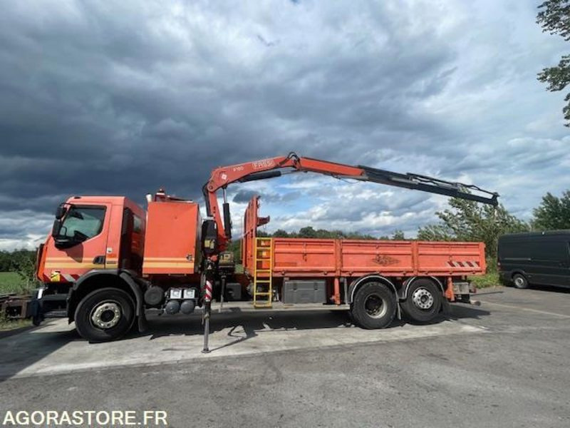 RENAULT PREMIUM LANDER 430.26 - PLATEAU GRUE - GRUE FASSI F150 + RADIO - 2011 - Бортова вантажівка/ Платформа, Вантажівка з маніпулятором: фото 5 RENAULT PREMIUM LANDER 430.26 - PLATEAU GRUE - GRUE FASSI F150 + RADIO - 2011 - Бортова вантажівка/ Платформа, Вантажівка з маніпулятором: фото 5