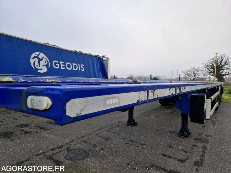 Remorque plateau Asca S322DM - 2019 - FE065JK - Бортовий напівпричіп/ Платформа: фото 5 Remorque plateau Asca S322DM - 2019 - FE065JK - Бортовий напівпричіп/ Платформа: фото 5