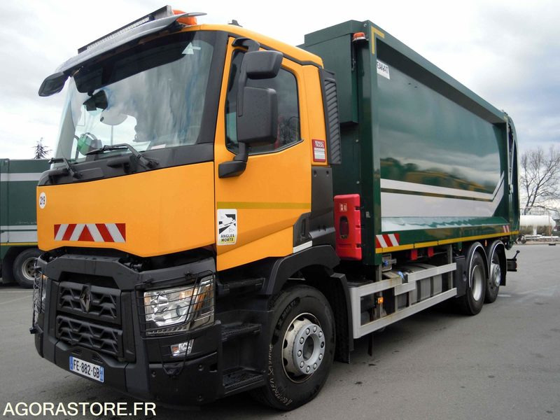 Renault 6x2 C + benne à chargement latéral Maxxum Robopac 23m3 - EXCELLENT ETAT - Сміттєвози: фото 2 Renault 6x2 C + benne à chargement latéral Maxxum Robopac 23m3 - EXCELLENT ETAT - Сміттєвози: фото 2