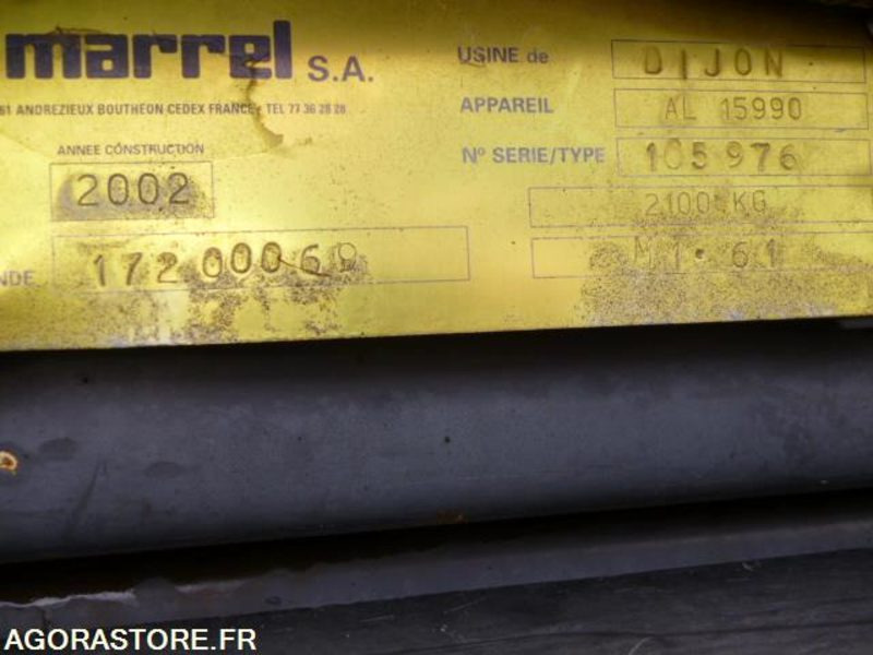 Renault Kerax 6x4 370DCI bras de dépose Marrel 16000kgs 521550 kms 2003 в лізинг Renault Kerax 6x4 370DCI bras de dépose Marrel 16000kgs 521550 kms 2003: фото 18 Renault Kerax 6x4 370DCI bras de dépose Marrel 16000kgs 521550 kms 2003 в лізинг Renault Kerax 6x4 370DCI bras de dépose Marrel 16000kgs 521550 kms 2003: фото 18