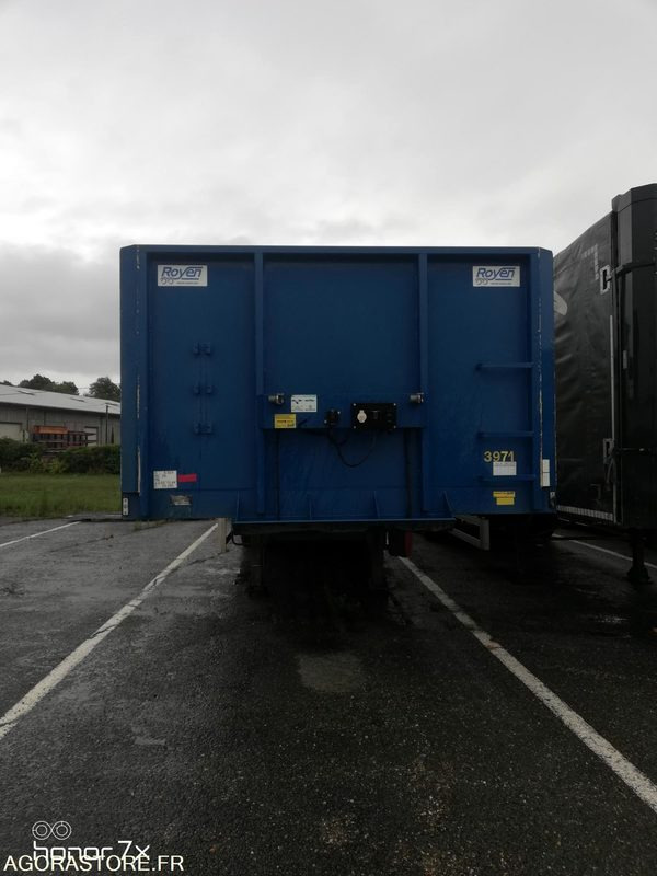Semi-remorque Royen grue roulante Kennis 2014 (3971) - Бортовий напівпричіп/ Платформа: фото 4 Semi-remorque Royen grue roulante Kennis 2014 (3971) - Бортовий напівпричіп/ Платформа: фото 4