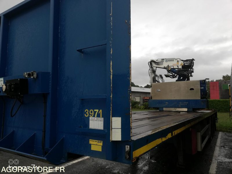 Semi-remorque Royen grue roulante Kennis 2014 (3971) - Бортовий напівпричіп/ Платформа: фото 5 Semi-remorque Royen grue roulante Kennis 2014 (3971) - Бортовий напівпричіп/ Платформа: фото 5