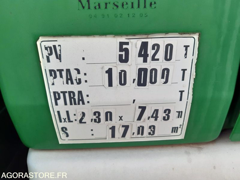 FOURGON RENAULT 10T - CD388BR - Вантажівка: фото 5 FOURGON RENAULT 10T - CD388BR - Вантажівка: фото 5