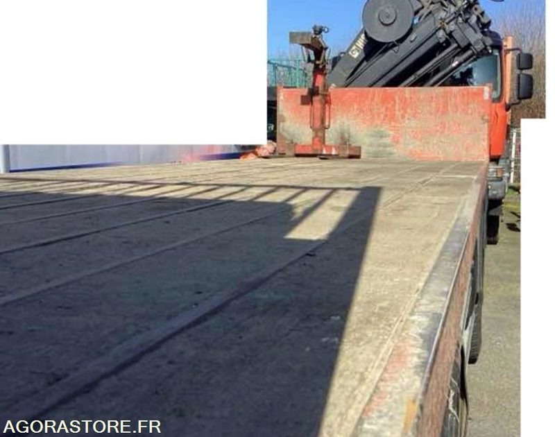 Renault Kerax 430 DXI plateau grue 8X4-2012 - Вантажівка: фото 2 Renault Kerax 430 DXI plateau grue 8X4-2012 - Вантажівка: фото 2