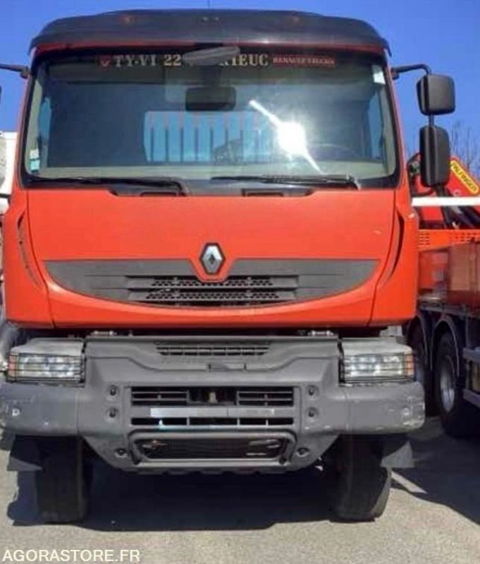 Renault Kerax 430 DXI plateau grue 8X4-2012 - Вантажівка: фото 3 Renault Kerax 430 DXI plateau grue 8X4-2012 - Вантажівка: фото 3