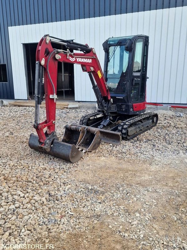 Minipelle yanmar vio27-6 - 2024 - 809 heures + 3 godets - Екскаватор: фото 1 Minipelle yanmar vio27-6 - 2024 - 809 heures + 3 godets - Екскаватор: фото 1