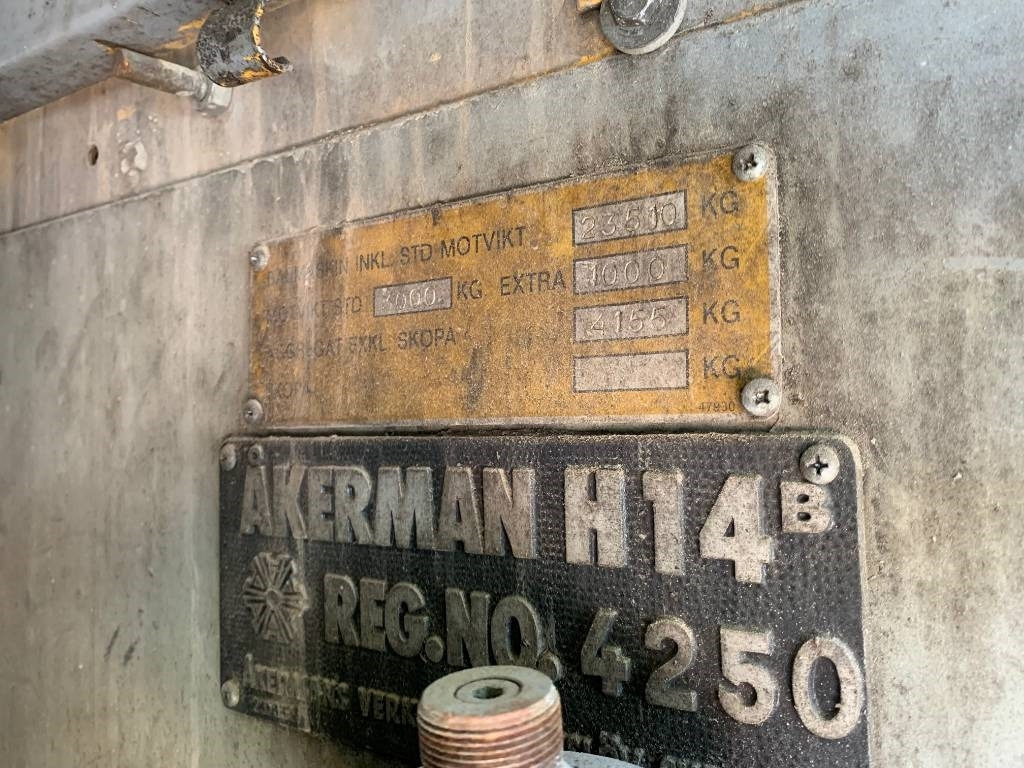 Палебійна установка Åkerman ( Banut) H14: фото 13