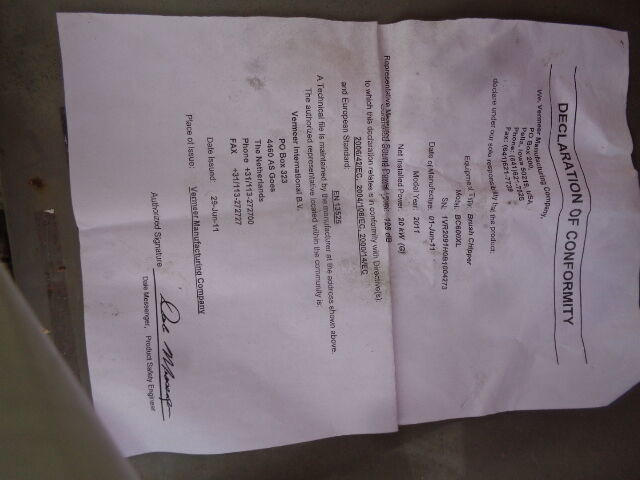 Vermeer BC600XL - Дробарка для лісництва: фото 2 Vermeer BC600XL - Дробарка для лісництва: фото 2