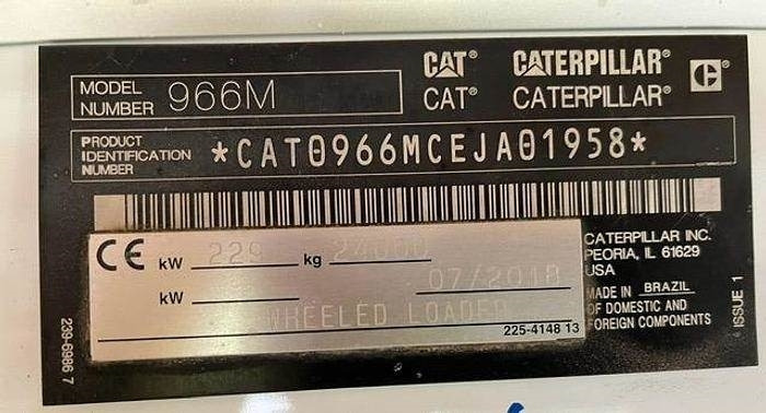Колісний навантажувач CAT 966M: фото 9