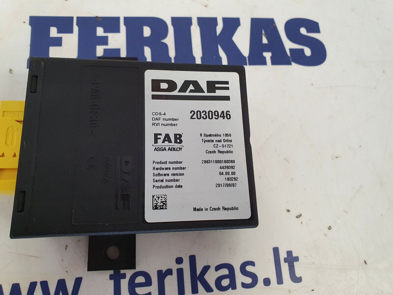 DAF CDS4 FAB - Блок управління в категорії Вантажівки: фото 2 DAF CDS4 FAB - Блок управління в категорії Вантажівки: фото 2