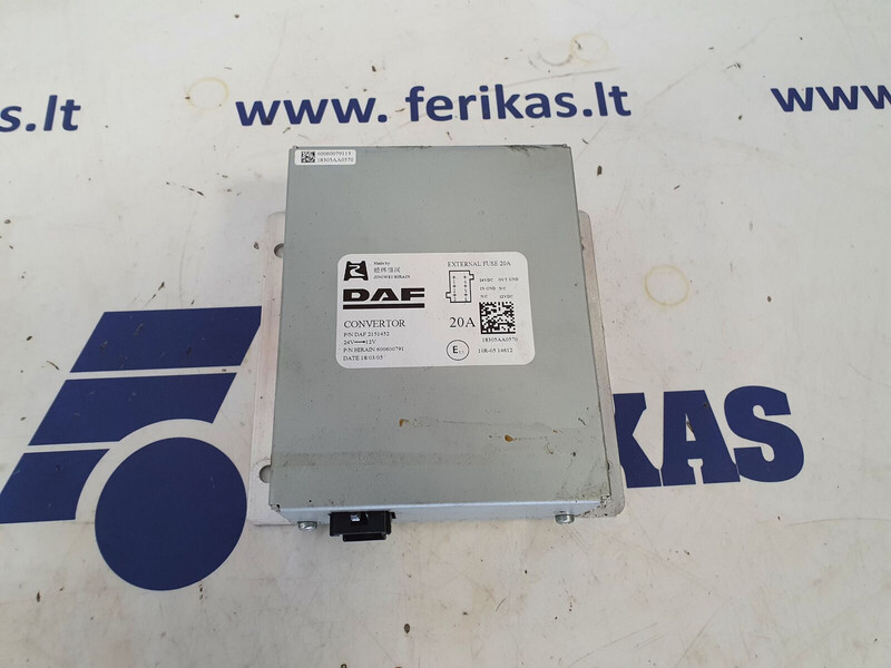 DAF DC converter - Електрична система в категорії Вантажівки: фото 1 DAF DC converter - Електрична система в категорії Вантажівки: фото 1