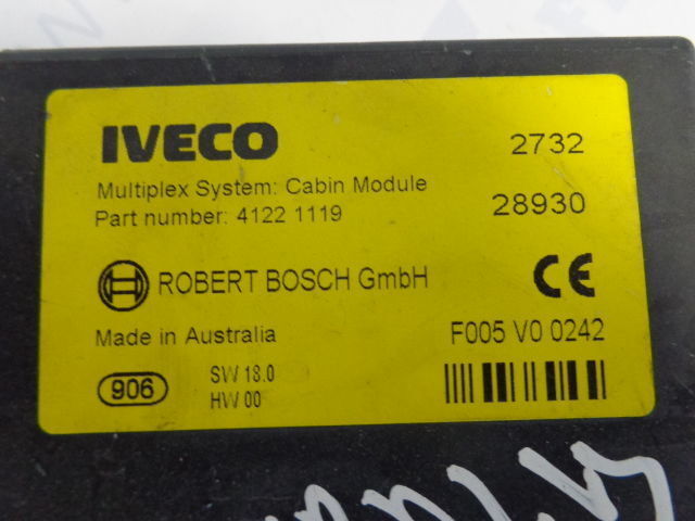 Iveco Multiplex System:Cabin Module ROBERT BOSCH GmbH - Блок управління в категорії Вантажівки: фото 3 Iveco Multiplex System:Cabin Module ROBERT BOSCH GmbH - Блок управління в категорії Вантажівки: фото 3