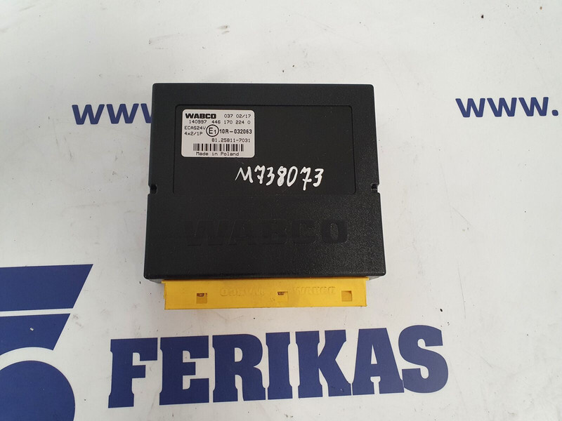 MAN ECAS control unit - Блок управління в категорії Вантажівки: фото 1 MAN ECAS control unit - Блок управління в категорії Вантажівки: фото 1