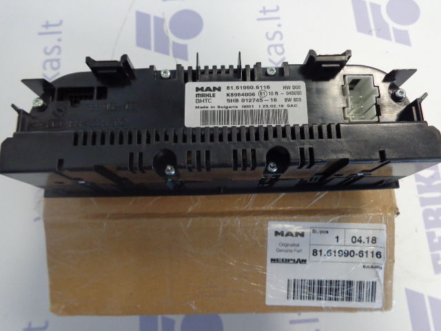 MAN NEW OE heater control unit - Приладова панель в категорії Вантажівки: фото 3 MAN NEW OE heater control unit - Приладова панель в категорії Вантажівки: фото 3
