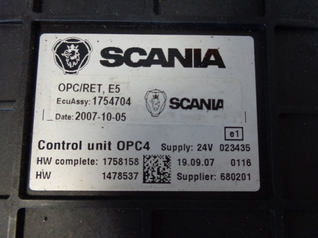 Scania Control unit OPC4 1754704, 1758158, 1478537, 1518631 "WORLDWIDE - Блок управління в категорії Вантажівки: фото 4 Scania Control unit OPC4 1754704, 1758158, 1478537, 1518631 "WORLDWIDE - Блок управління в категорії Вантажівки: фото 4