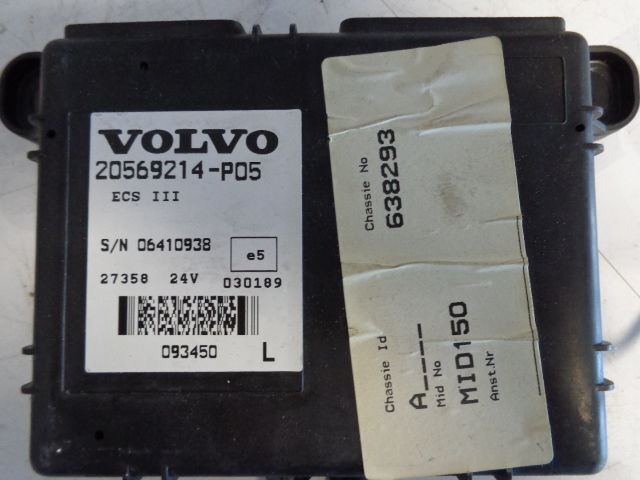 Volvo ECS control module 21427021, 20455649, 20499961, 20503187, 20503 - Блок управління в категорії Вантажівки: фото 3 Volvo ECS control module 21427021, 20455649, 20499961, 20503187, 20503 - Блок управління в категорії Вантажівки: фото 3