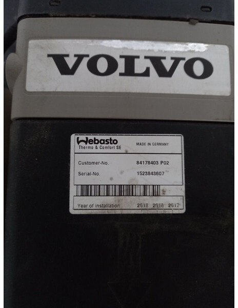 Webasto FH 4 - Опалення/ Вентиляція в категорії Вантажівки: фото 5 Webasto FH 4 - Опалення/ Вентиляція в категорії Вантажівки: фото 5