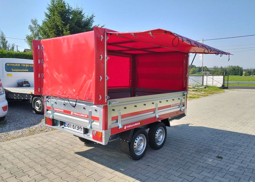 TEMARED 2osie 750kg straż strażacka pożarnicza - Бортовий причіп/ Платформа: фото 2 TEMARED 2osie 750kg straż strażacka pożarnicza - Бортовий причіп/ Платформа: фото 2