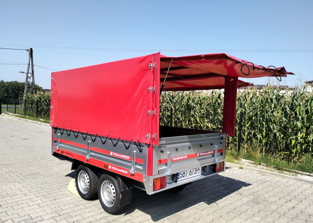 TEMARED 2osie 750kg straż strażacka pożarnicza - Бортовий причіп/ Платформа: фото 4 TEMARED 2osie 750kg straż strażacka pożarnicza - Бортовий причіп/ Платформа: фото 4