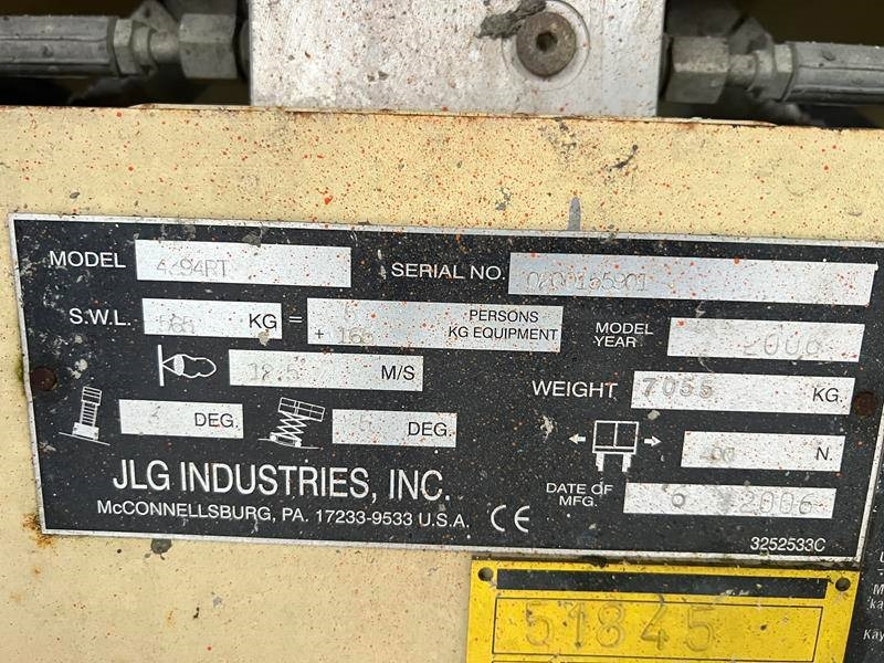 Ножичний підйомник JLG 4394 RT diesel 4x4 15m (1747): фото 10 Ножичний підйомник JLG 4394 RT diesel 4x4 15m (1747): фото 10