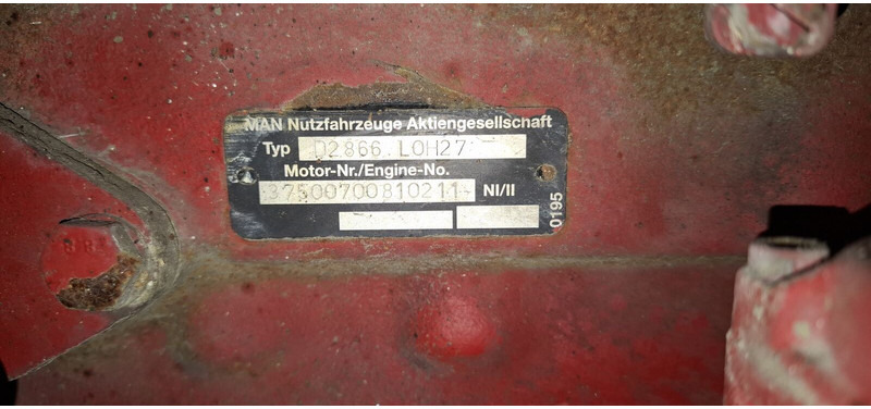 MAN D2866 LOH27 - Двигун: фото 5 MAN D2866 LOH27 - Двигун: фото 5