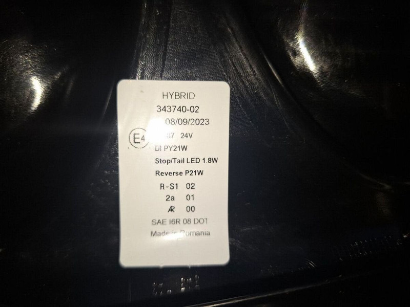 Volvo B12-9700 - Світло/ Освітлення: фото 4 Volvo B12-9700 - Світло/ Освітлення: фото 4