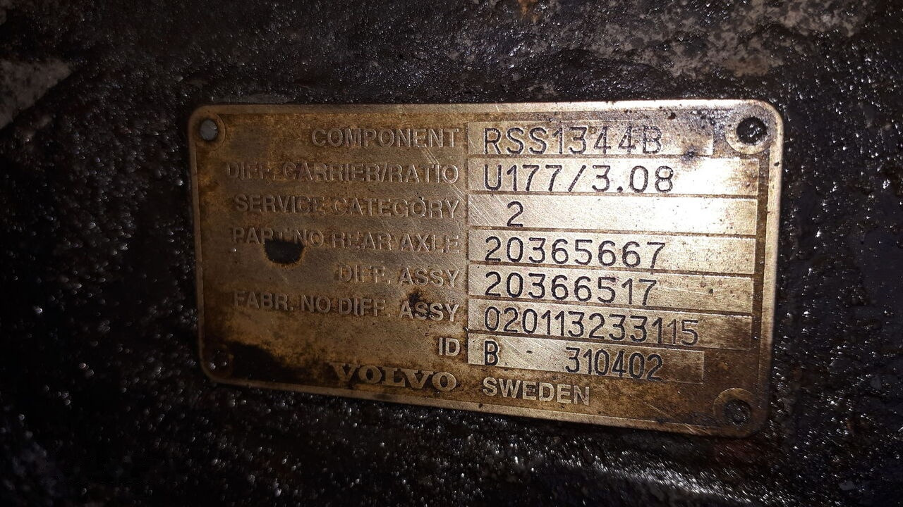 Volvo MS17X.- 2.85/ 3.08 .\5.29\ 5.63. Volvo FH12\ FH-13 truck - Диференціал в категорії Вантажівки: фото 2 Volvo MS17X.- 2.85/ 3.08 .\5.29\ 5.63. Volvo FH12\ FH-13 truck - Диференціал в категорії Вантажівки: фото 2