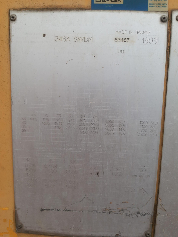 Potain GTMR 346A - Швидкомонтований кран: фото 1 Potain GTMR 346A - Швидкомонтований кран: фото 1