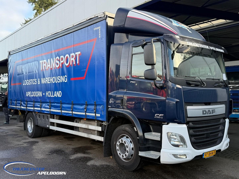 DAF CF 250 FA Euro 6, Schuifdak, Laadklep - Тентована вантажівка: фото 1 DAF CF 250 FA Euro 6, Schuifdak, Laadklep - Тентована вантажівка: фото 1