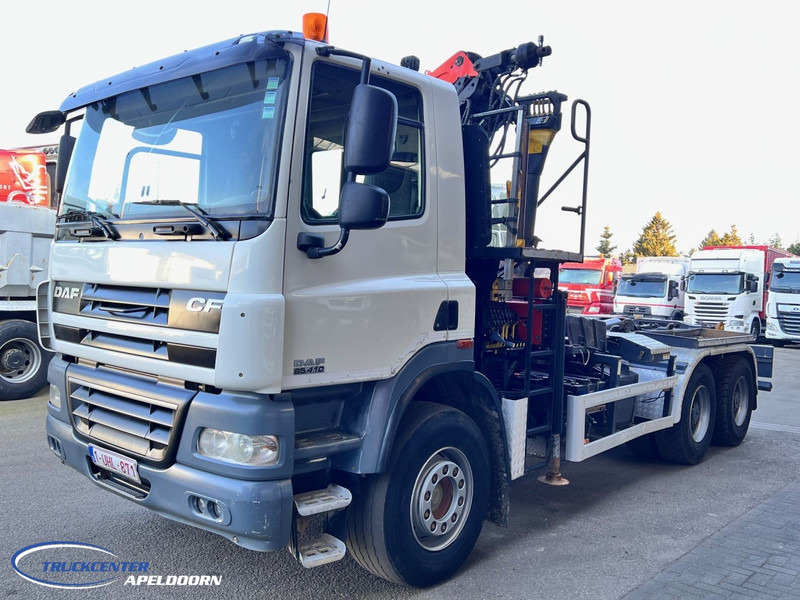 DAF CF 85.410 6x4 Steel springs, Palfinger PK 16001, Palift - Гаковий мультиліфт вантажівка, Вантажівка з маніпулятором: фото 3 DAF CF 85.410 6x4 Steel springs, Palfinger PK 16001, Palift - Гаковий мультиліфт вантажівка, Вантажівка з маніпулятором: фото 3