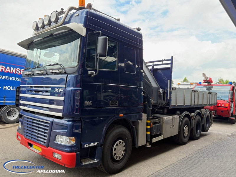 DAF XF 95.430 HIAB 330-5, 8x2 - Контейнеровоз/ Змінний кузов вантажівка, Вантажівка з маніпулятором: фото 3 DAF XF 95.430 HIAB 330-5, 8x2 - Контейнеровоз/ Змінний кузов вантажівка, Вантажівка з маніпулятором: фото 3