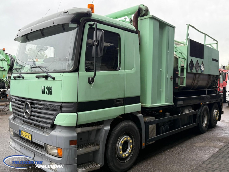 Mercedes-Benz ACTROS 2531 L 6X2/NLA ADR, RVS tank, Naafreductie - Асенізатори: фото 3 Mercedes-Benz ACTROS 2531 L 6X2/NLA ADR, RVS tank, Naafreductie - Асенізатори: фото 3