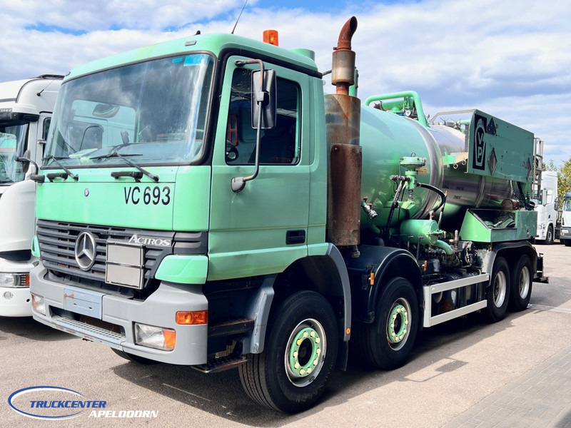 Mercedes-Benz Actros 4140 8x4, Steel springs, ADR, Inox - Асенізатори: фото 3 Mercedes-Benz Actros 4140 8x4, Steel springs, ADR, Inox - Асенізатори: фото 3