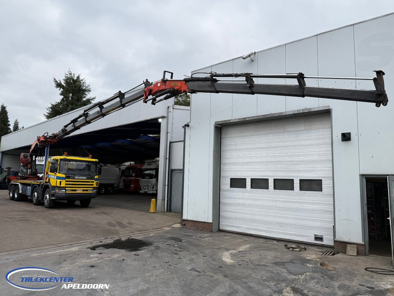 Scania P124-420 Palfinger PK 66000 + Jib, 8x4 Naafreductie, Bladgeveerd, Handgeschakeld - Вантажівка з маніпулятором: фото 1 Scania P124-420 Palfinger PK 66000 + Jib, 8x4 Naafreductie, Bladgeveerd, Handgeschakeld - Вантажівка з маніпулятором: фото 1