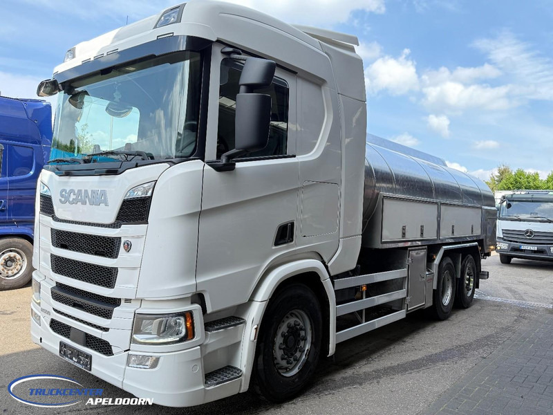 Scania R500 NGS 15000 Liter, Retarder, Stuuras, RVS tank - melk - water - Вантажівка цистерна: фото 2 Scania R500 NGS 15000 Liter, Retarder, Stuuras, RVS tank - melk - water - Вантажівка цистерна: фото 2