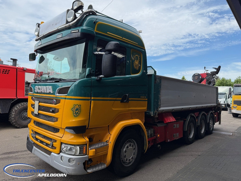 Scania R580 V8 8x4 Reduction axles, HMF 2620 K5 - Самоскид вантажівка, Вантажівка з маніпулятором: фото 3 Scania R580 V8 8x4 Reduction axles, HMF 2620 K5 - Самоскид вантажівка, Вантажівка з маніпулятором: фото 3