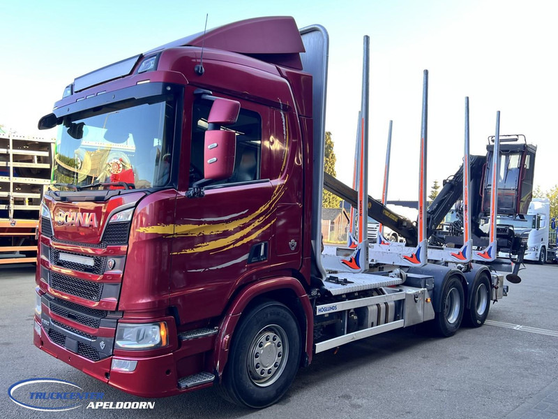 Scania R650 V8 NGS 6x4, Retarder, Jonsered Houtkraan - Лісовоз, Вантажівка з маніпулятором: фото 3 Scania R650 V8 NGS 6x4, Retarder, Jonsered Houtkraan - Лісовоз, Вантажівка з маніпулятором: фото 3