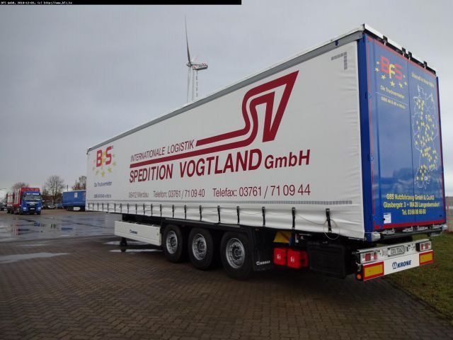 Krone Sattelauflieger SDP 27 eLB4-CS Krone, Schiebever - Тентований напівпричіп: фото 3 Krone Sattelauflieger SDP 27 eLB4-CS Krone, Schiebever - Тентований напівпричіп: фото 3