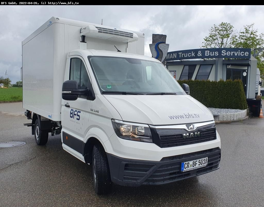 MAN TGE 3.140 4x2 F SB Kühlkoffer, FD mit LBW, Therm - Фургон-рефрижератор: фото 1 MAN TGE 3.140 4x2 F SB Kühlkoffer, FD mit LBW, Therm - Фургон-рефрижератор: фото 1