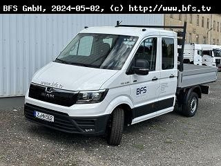 MAN TGE 3.180 4x4 SB DOKA, Normaldach, Bau Paket - Легка бортова вантажівка: фото 1 MAN TGE 3.180 4x4 SB DOKA, Normaldach, Bau Paket - Легка бортова вантажівка: фото 1
