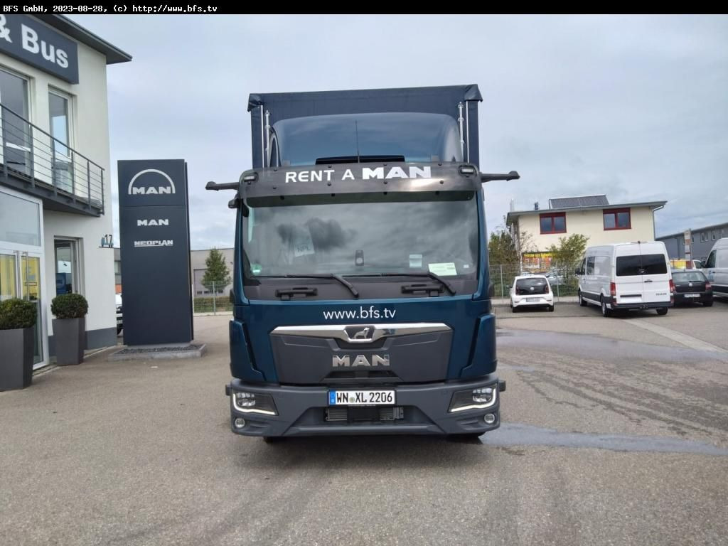MAN TGL (TG3) 12.250 4x2 BL CH Plane und Spiegel, LB - Тентована вантажівка: фото 2 MAN TGL (TG3) 12.250 4x2 BL CH Plane und Spiegel, LB - Тентована вантажівка: фото 2