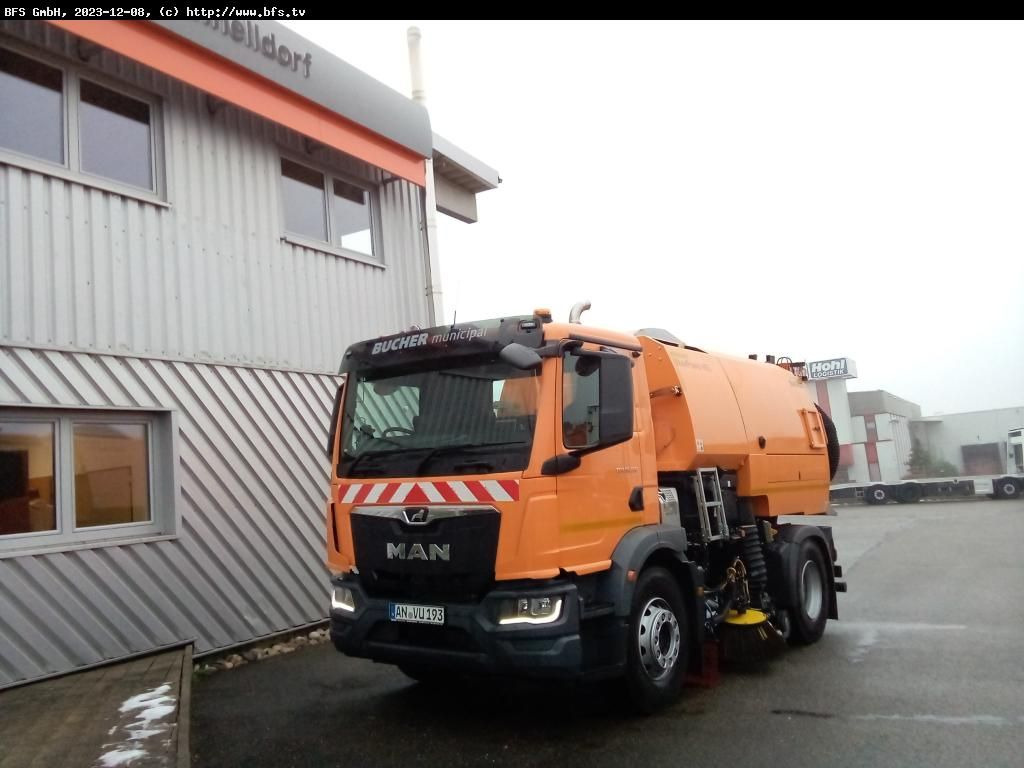 MAN TGM 18.250 4x2 BL Bucher V65_Twin - Підмітально-прибиральна машина: фото 1 MAN TGM 18.250 4x2 BL Bucher V65_Twin - Підмітально-прибиральна машина: фото 1