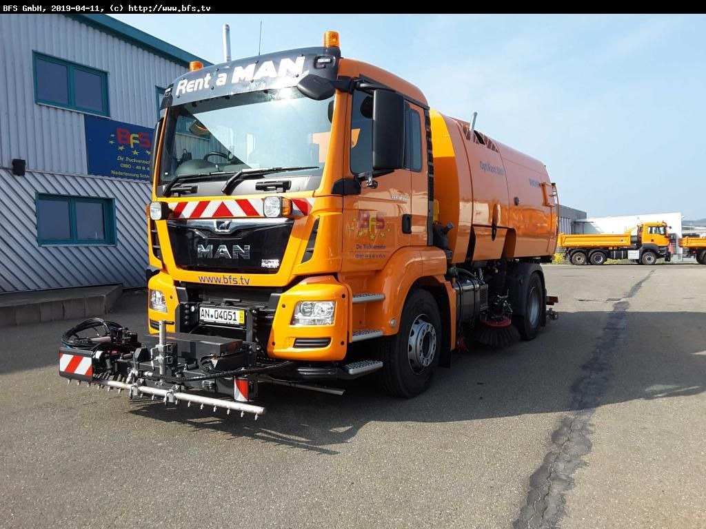 MAN TGS 18.360 4X2 LL Bucher OF 8000 RS beids. WK HD - Підмітально-прибиральна машина: фото 1 MAN TGS 18.360 4X2 LL Bucher OF 8000 RS beids. WK HD - Підмітально-прибиральна машина: фото 1