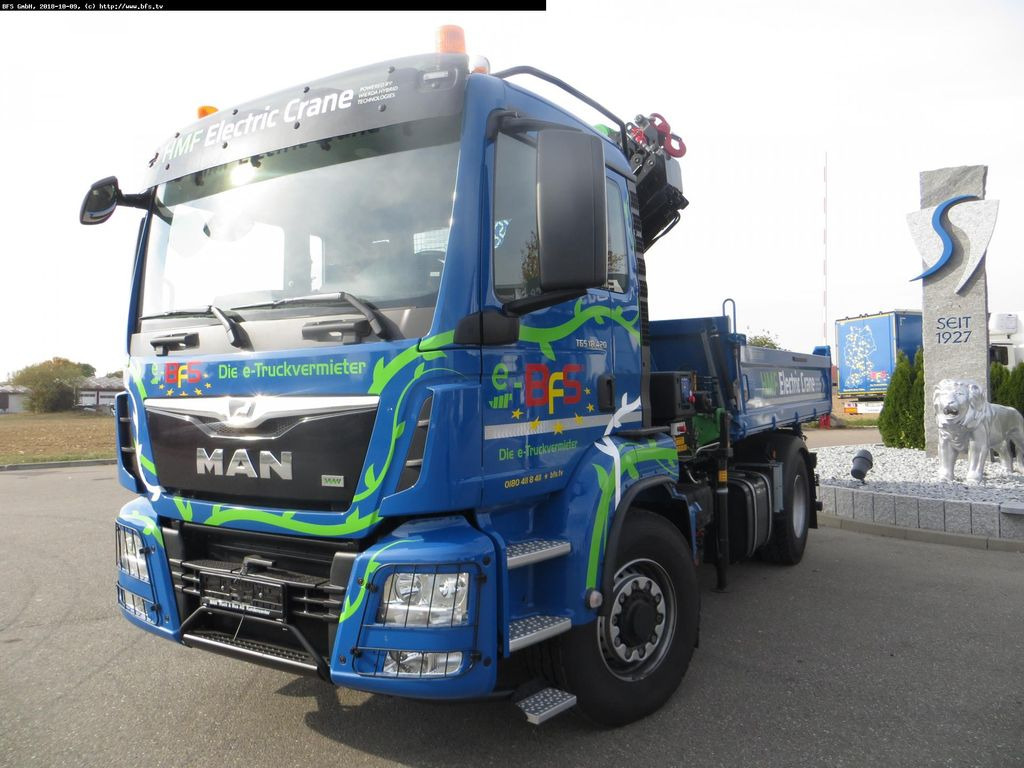 MAN TGS 18.420 4x4H BL HMF,Elektrokran 1820 K4 RC - Самоскид вантажівка: фото 1 MAN TGS 18.420 4x4H BL HMF,Elektrokran 1820 K4 RC - Самоскид вантажівка: фото 1