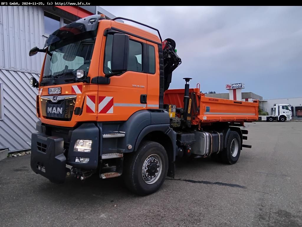 MAN TGS 18.500 4x4 BL Palfinger, WiDi, Hydrodrive - Самоскид вантажівка: фото 1 MAN TGS 18.500 4x4 BL Palfinger, WiDi, Hydrodrive - Самоскид вантажівка: фото 1