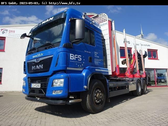 MAN TGS 26.510 6x4 H-4BL NEU ZF Getriebe + NEU Kuppl - Лісовоз: фото 1 MAN TGS 26.510 6x4 H-4BL NEU ZF Getriebe + NEU Kuppl - Лісовоз: фото 1