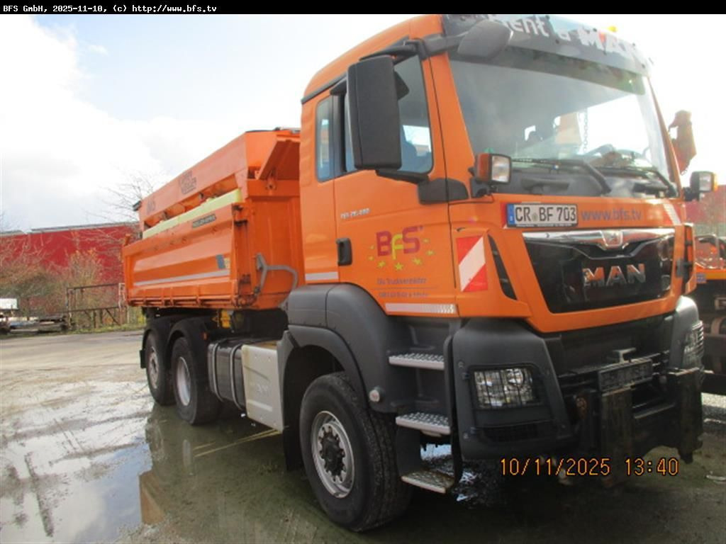 MAN TGS 28.480 6X4-4 BL Euro6, Winterdienst, Bordmat - Самоскид вантажівка: фото 1 MAN TGS 28.480 6X4-4 BL Euro6, Winterdienst, Bordmat - Самоскид вантажівка: фото 1