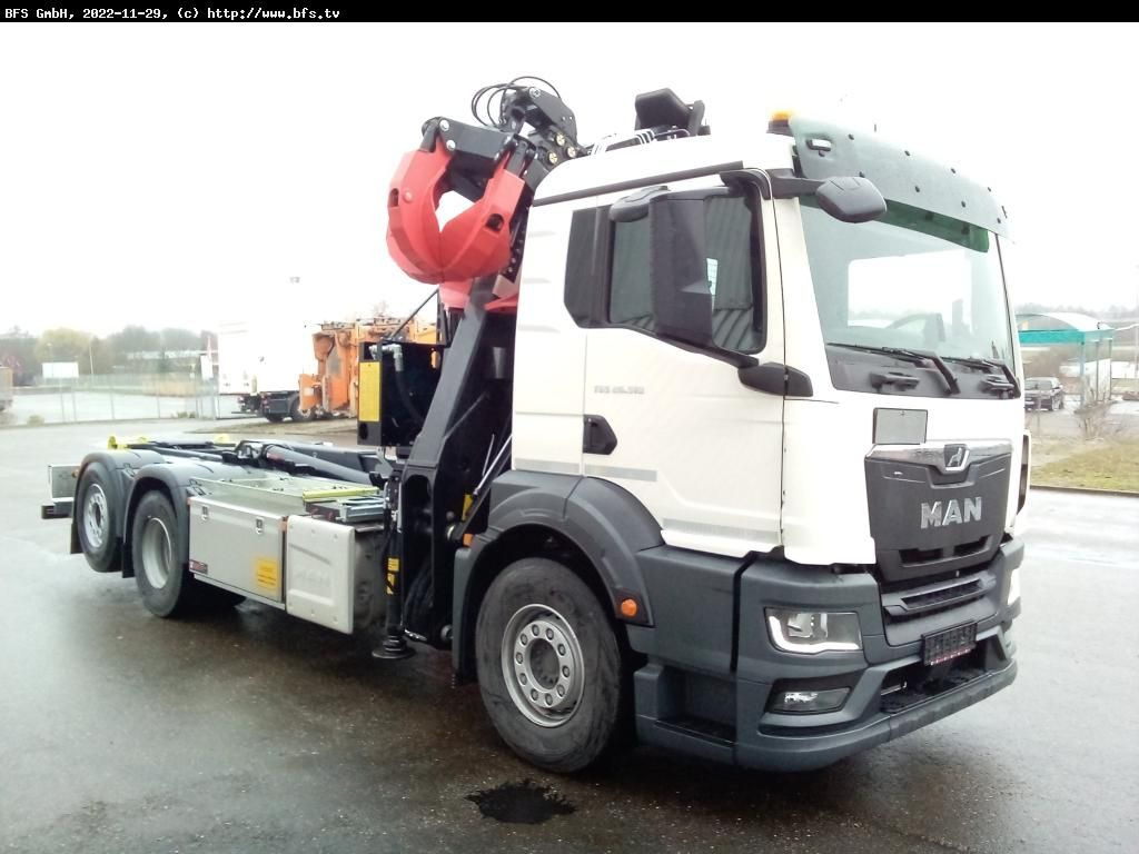 MAN TGS (TG3) 26.510 6x2-4 BL Recyclingkran - Гаковий мультиліфт вантажівка: фото 2 MAN TGS (TG3) 26.510 6x2-4 BL Recyclingkran - Гаковий мультиліфт вантажівка: фото 2