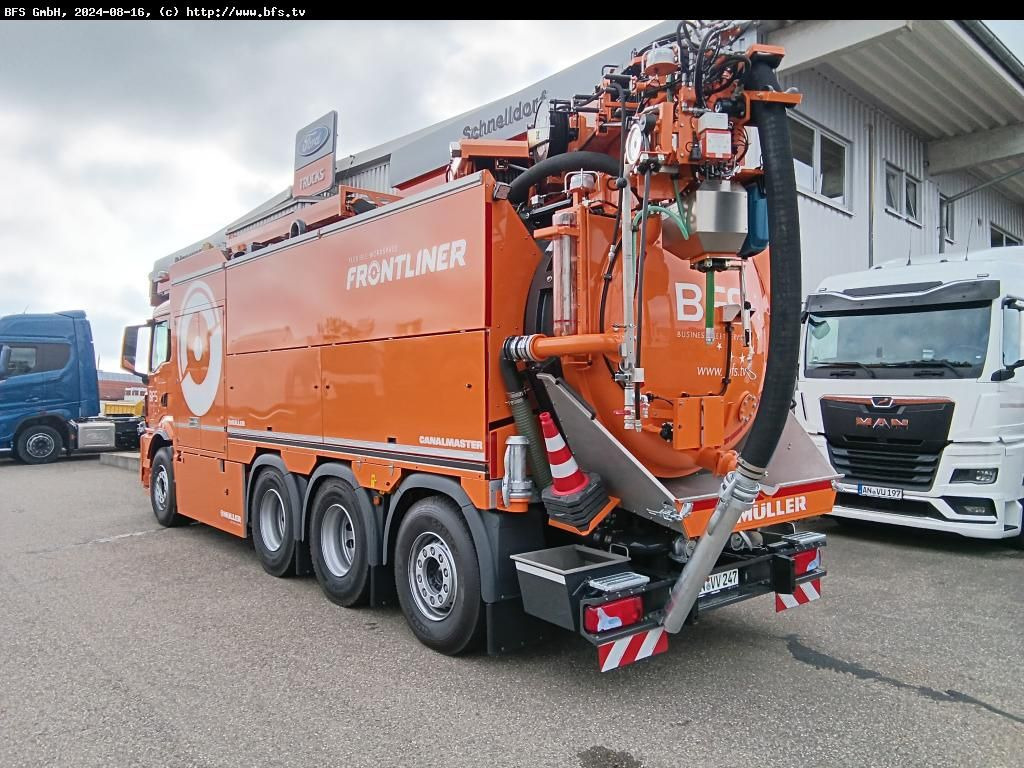 MAN TGS (TG3) 35.510 8x4-4 BL CH Canalmaster F 135 E - Асенізатори: фото 3 MAN TGS (TG3) 35.510 8x4-4 BL CH Canalmaster F 135 E - Асенізатори: фото 3